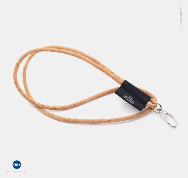 Tube-Lanyards mit Kork